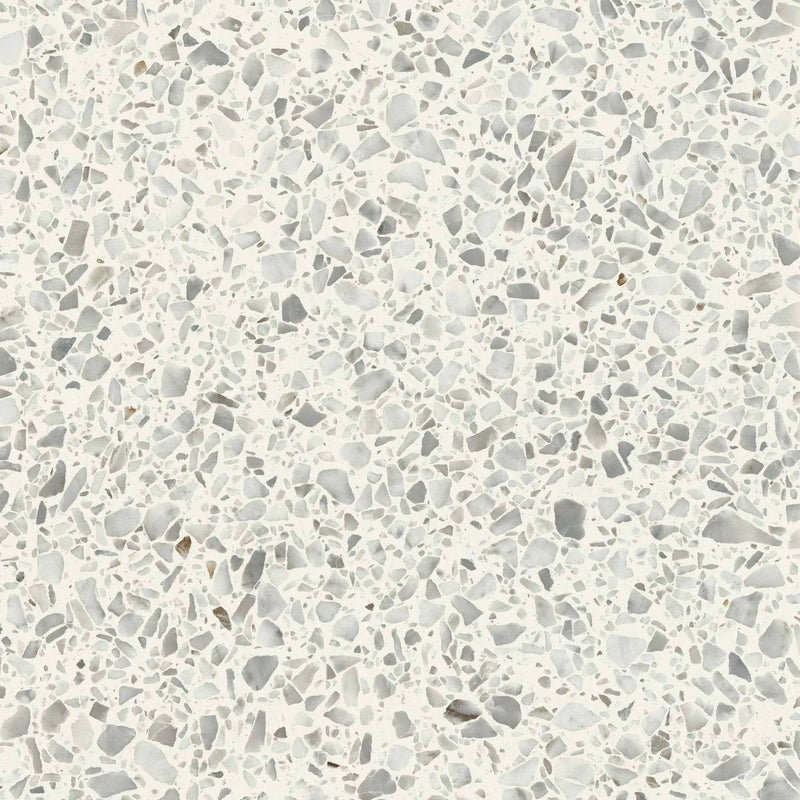 Elite Diamond White Anti-Slip Terrazzo Look Porcelain Tiles 24x24