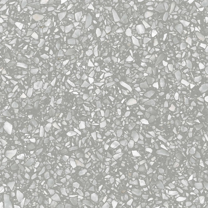 Elite Fashion Grey Anti-Slip Terrazzo Look Porcelain Tiles 24x24