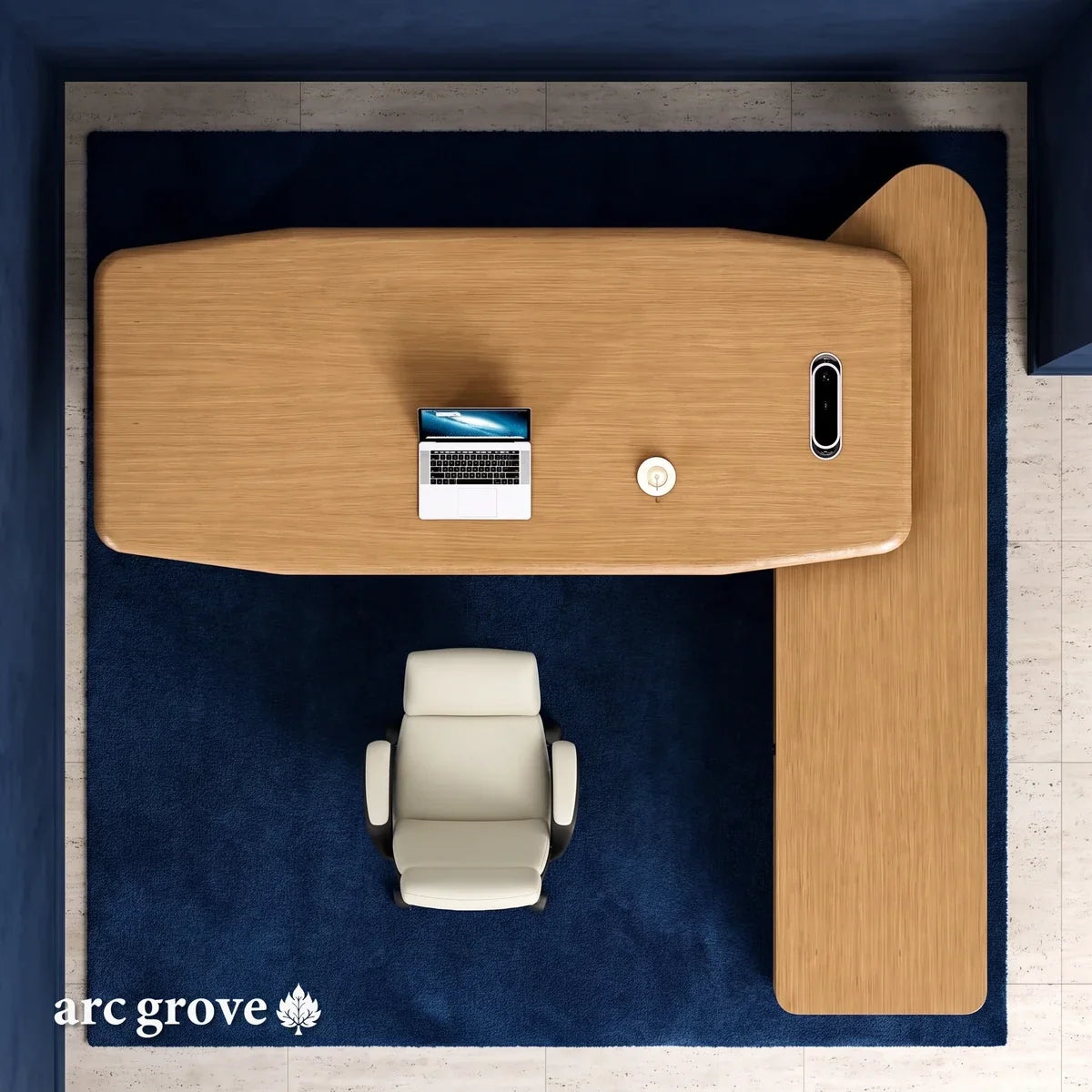 Ellis · Modern Executive L-Shaped Desk