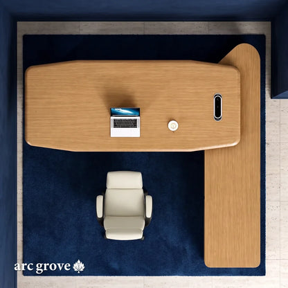 Ellis · Modern Executive L-Shaped Desk