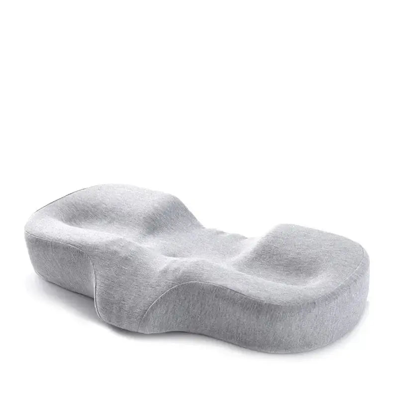 Ergonomic gray butterfly memory foam pillow bedroom neck support