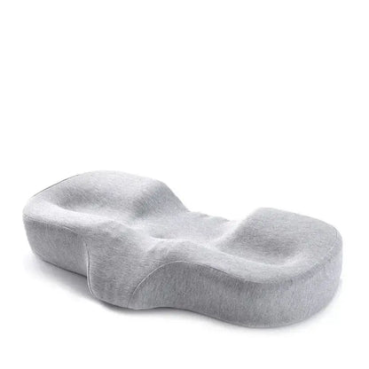Ergonomic gray butterfly memory foam pillow bedroom neck support