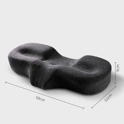 Ergonomic gray butterfly memory foam pillow bedroom neck support