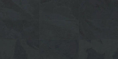 Essence Montauk Black Slate Look Porcelain Tiles 12x24