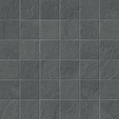 Essence Montauk Dark Mosaic A Slate Look Porcelain Mosaics 12x12