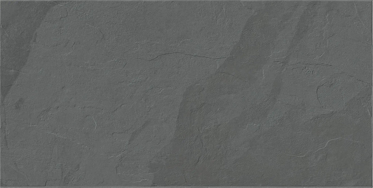 Essence Montauk Dark Slate Look Porcelain Tiles 12x24