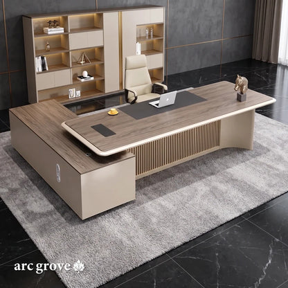 Essex · Modern L-Shaped Executive Desk