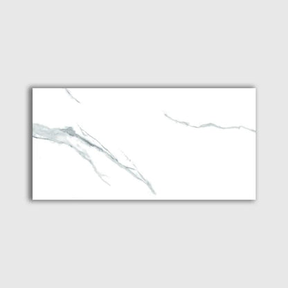 Estatuario Polished Marble Look Porcelain Tiles 12x24