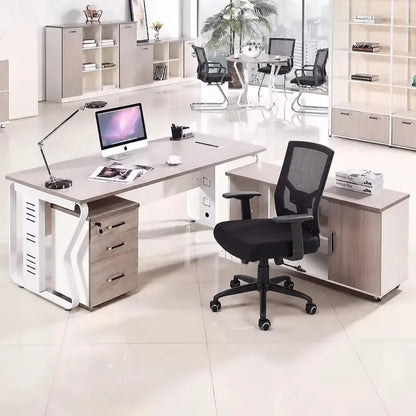 Eszti · Executive Desk w/ Mobile Storage
