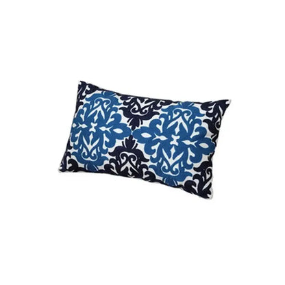 Ethnic floral canvas cotton embroidered pillow case living room decor