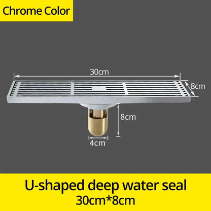 Euro antique brass geometric floor drain bathroom shower waste