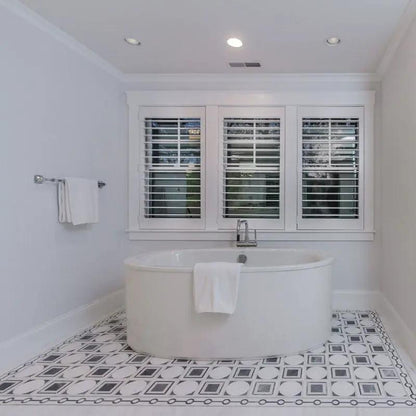 European Grey Multi Finish Cicero Marble Mosaics 12x12