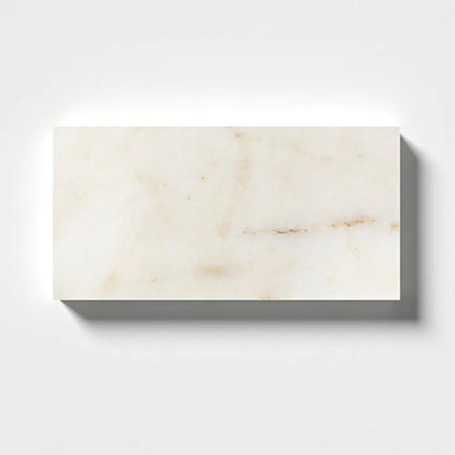 European Sugar Polished Marble Tiles 2 3/4x5 1/2
