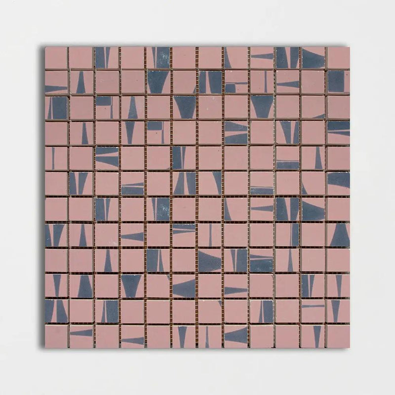 Eventide Glossy 1x1 Ceramic Mosaics 12x12