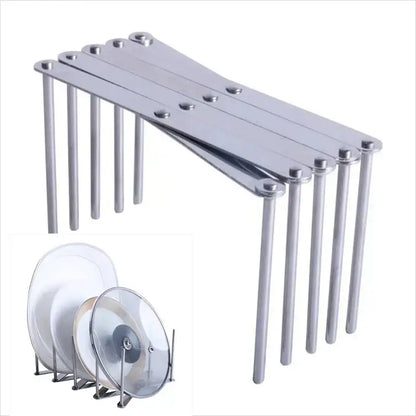 Expandable black stainless steel dish drying holder kitchen rack