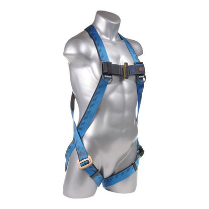 Kapture 3 Point Essential Full Body Harness - 3D - Rings - Tongue Buckle Legs - All Sizes