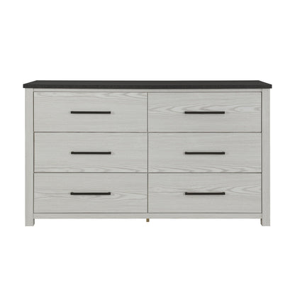 Avery - Dresser, Spacious Drawers, Block Feet - Beige
