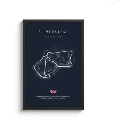 DecorBites™ F1 Circuit Canvas Painting - Motorsport Wall Art