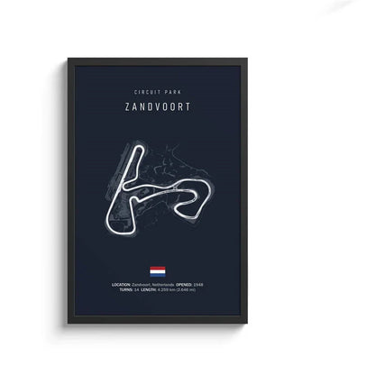 DecorBites™ F1 Circuit Canvas Painting - Motorsport Wall Art