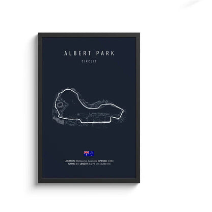 DecorBites™ F1 Circuit Canvas Painting - Motorsport Wall Art