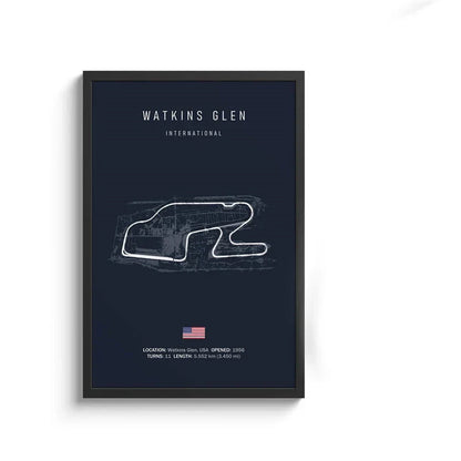 DecorBites™ F1 Circuit Canvas Painting - Motorsport Wall Art