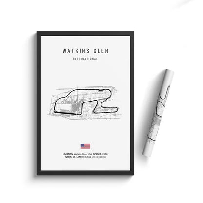 DecorBites™ F1 Circuit Canvas Painting - Motorsport Wall Art
