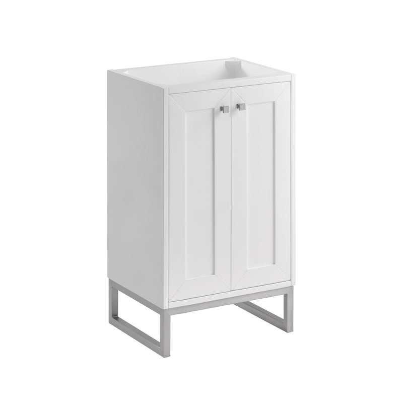 James Martin Chianti 20" Single Bathroom Vanity, Glossy White