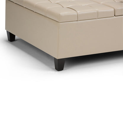 Harrison - Upholstered Coffee Table Storage Ottoman