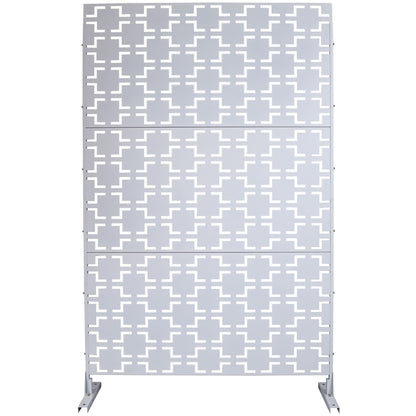 Outdoor & Indoor Metal Privacy Freestanding Decorative Screen