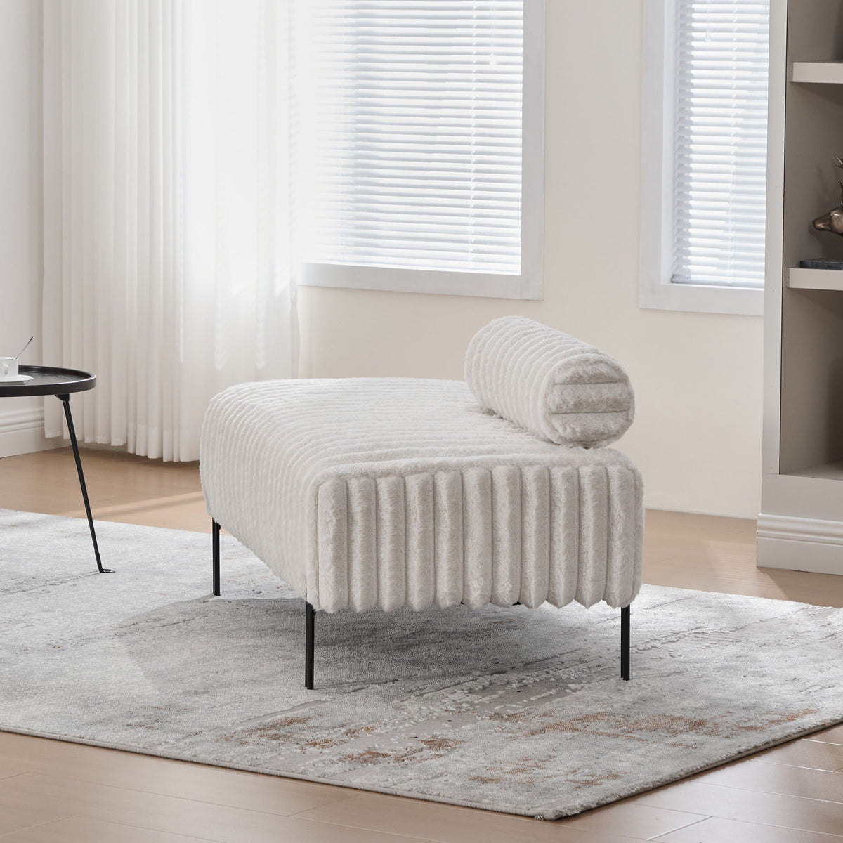 Mini Loveseat With Adjustable Backrest