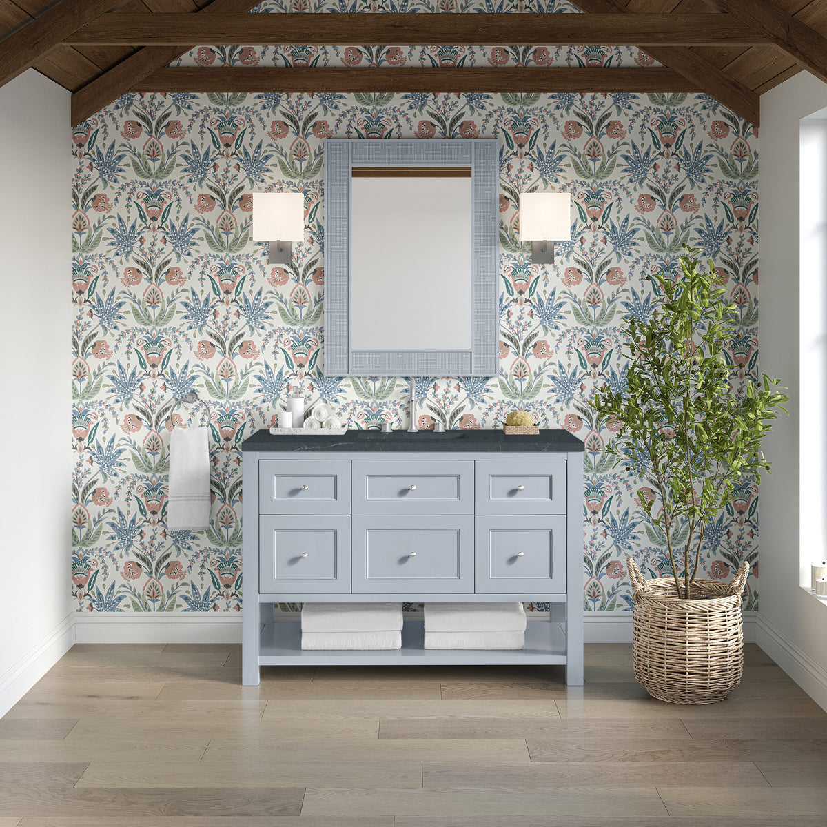 James Martin Breckenridge 48" Single Bathroom Vanity, Serenity Blue