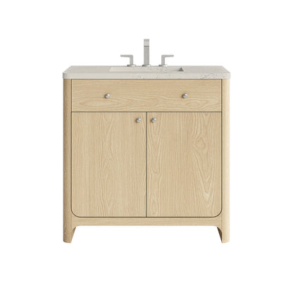 James Martin Gracyn 36" Single Bathroom Vanity, Coastal Driftwood