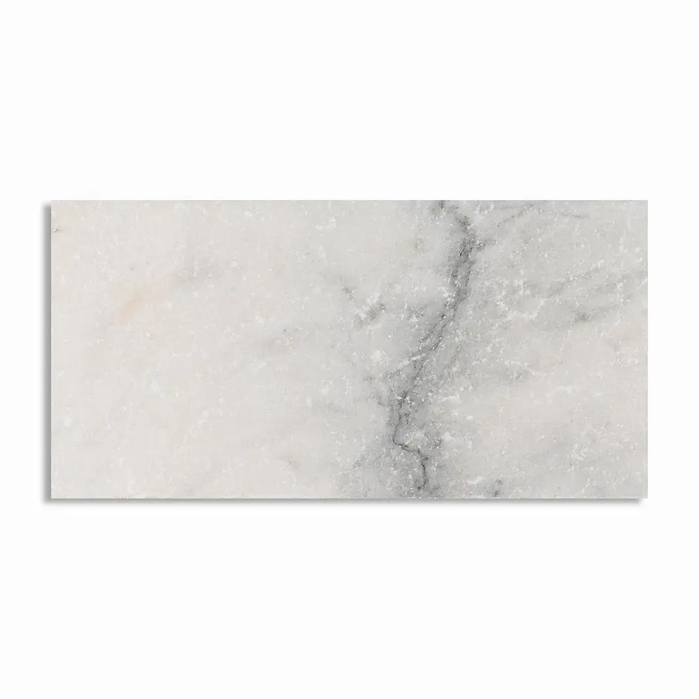 Fantasia Blanca Tumbled Marble Pavers 6x12