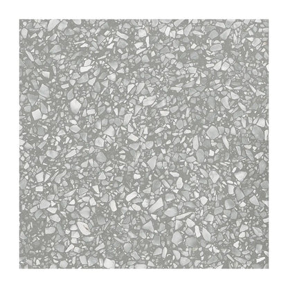 Fashion Grey Matte Terrazzo Look Porcelain Tiles 24x24