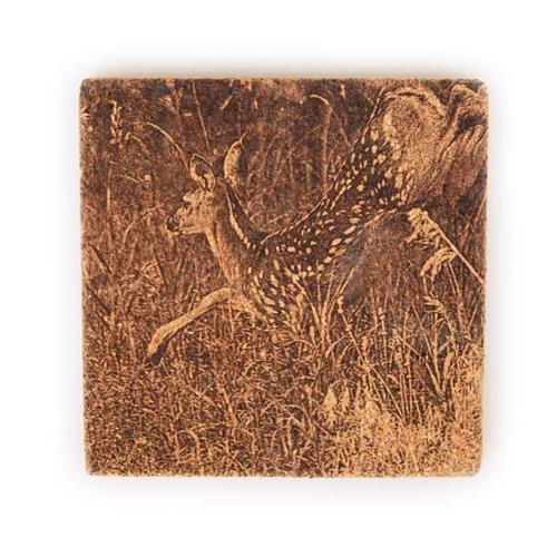 Etched Cork Coaster | Multiple Designs | Single Coaster | RCK Creations & More