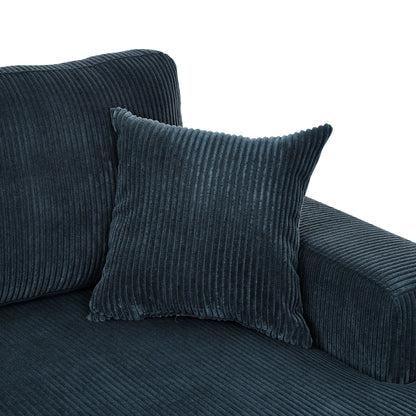 3 Piece Double Chaise Sectional Sofa