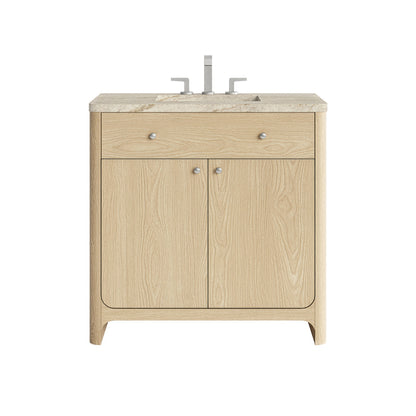 James Martin Gracyn 36" Single Bathroom Vanity, Coastal Driftwood