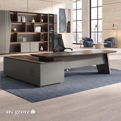 Finley · Modern L-Shaped Executive Desk