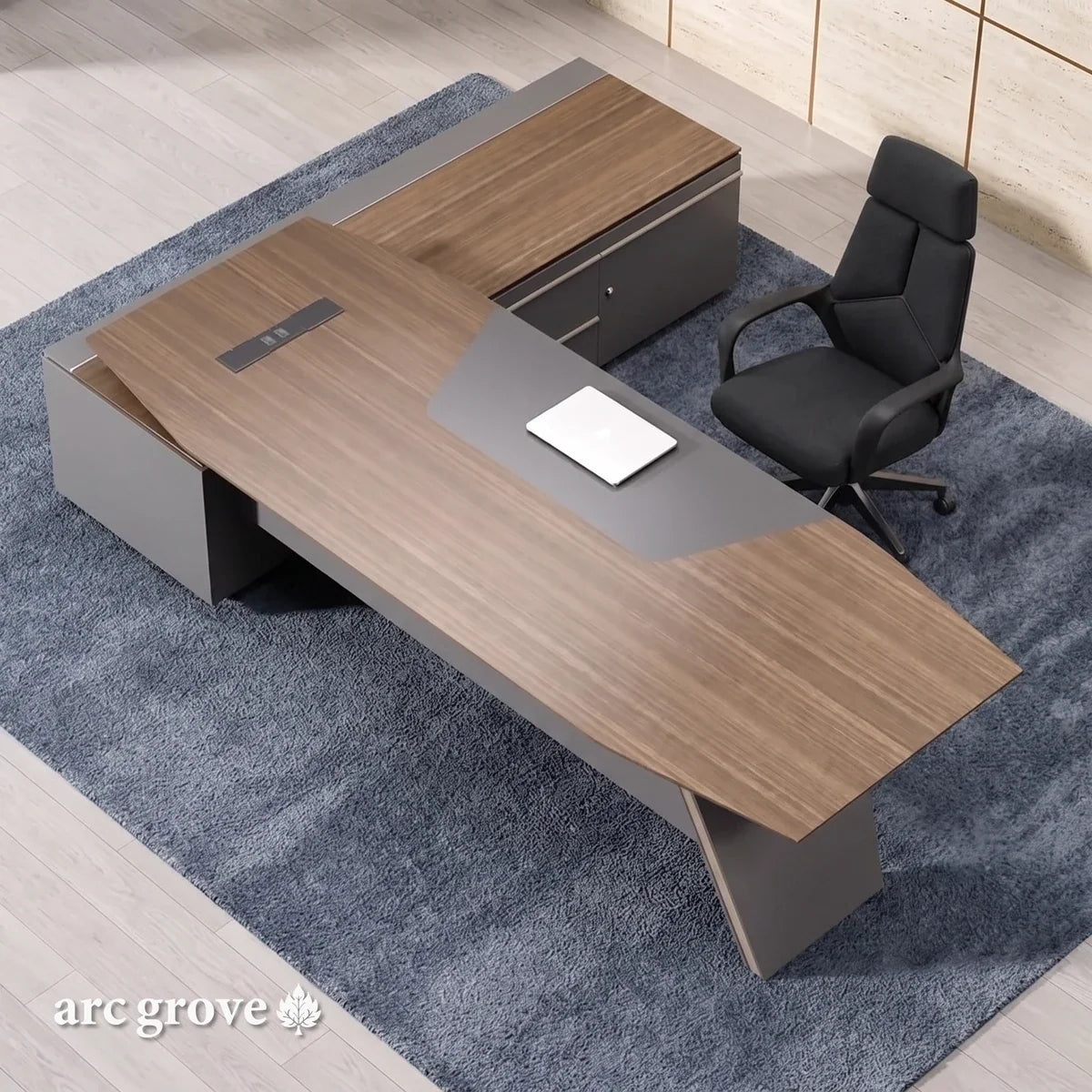 Finley · Modern L-Shaped Executive Desk