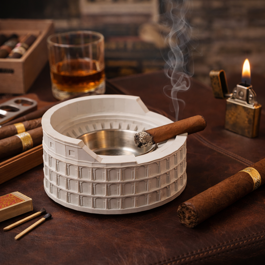 Colosseum Tabletop Fire Pit & Ashtray