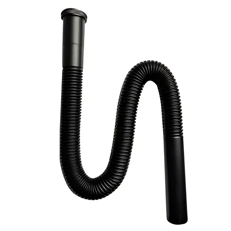 Flexible chrome brass siphon sink drain pipe kitchen water tube