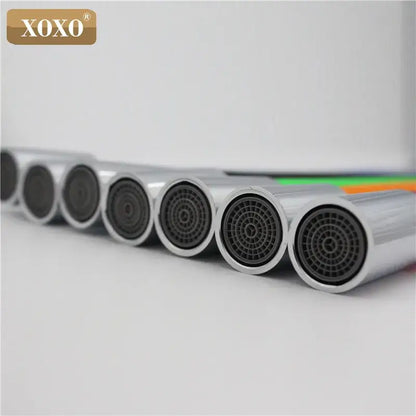 Flexible red silica gel nose kitchen faucet with chrome handle
