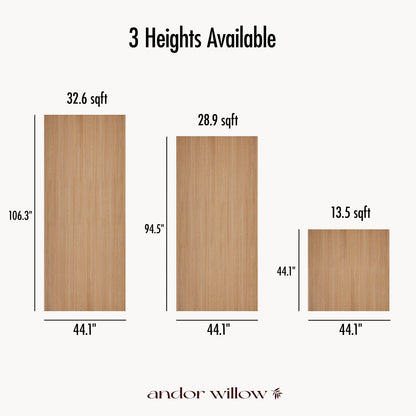 Flexible Ribbed Wood Panels