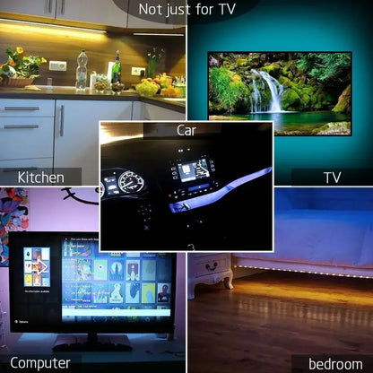Flexible usb led light strips – tv background bedroom night light