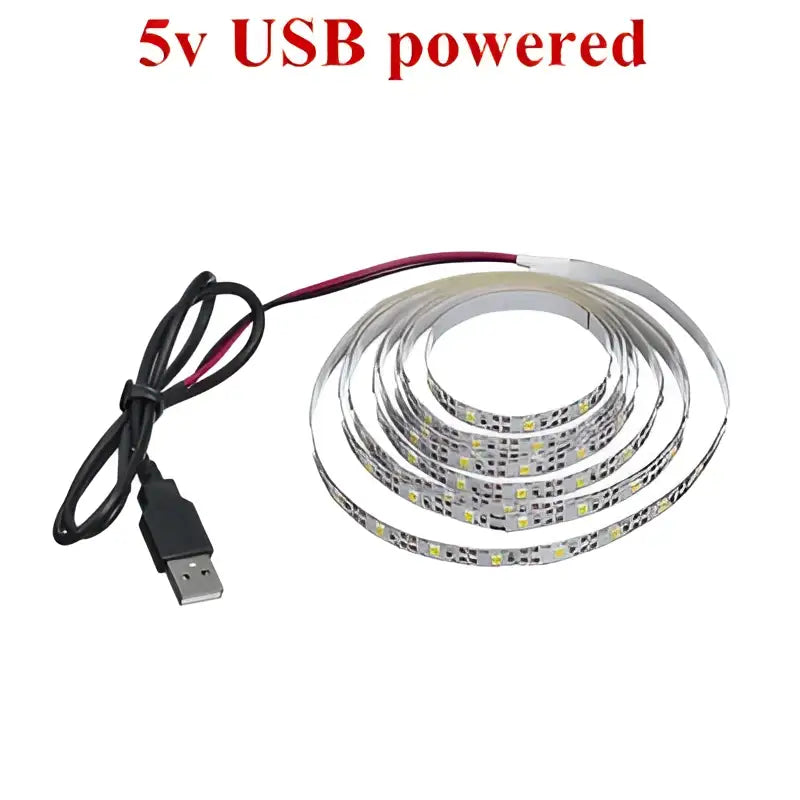 Flexible usb led light strips – tv background bedroom night light