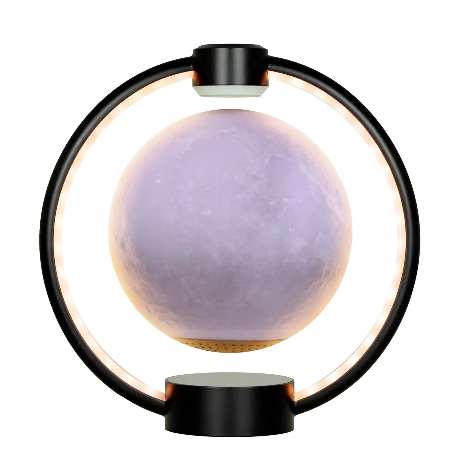 Floating Moon Lamp with Bluetooth Speaker and Colorful Lights