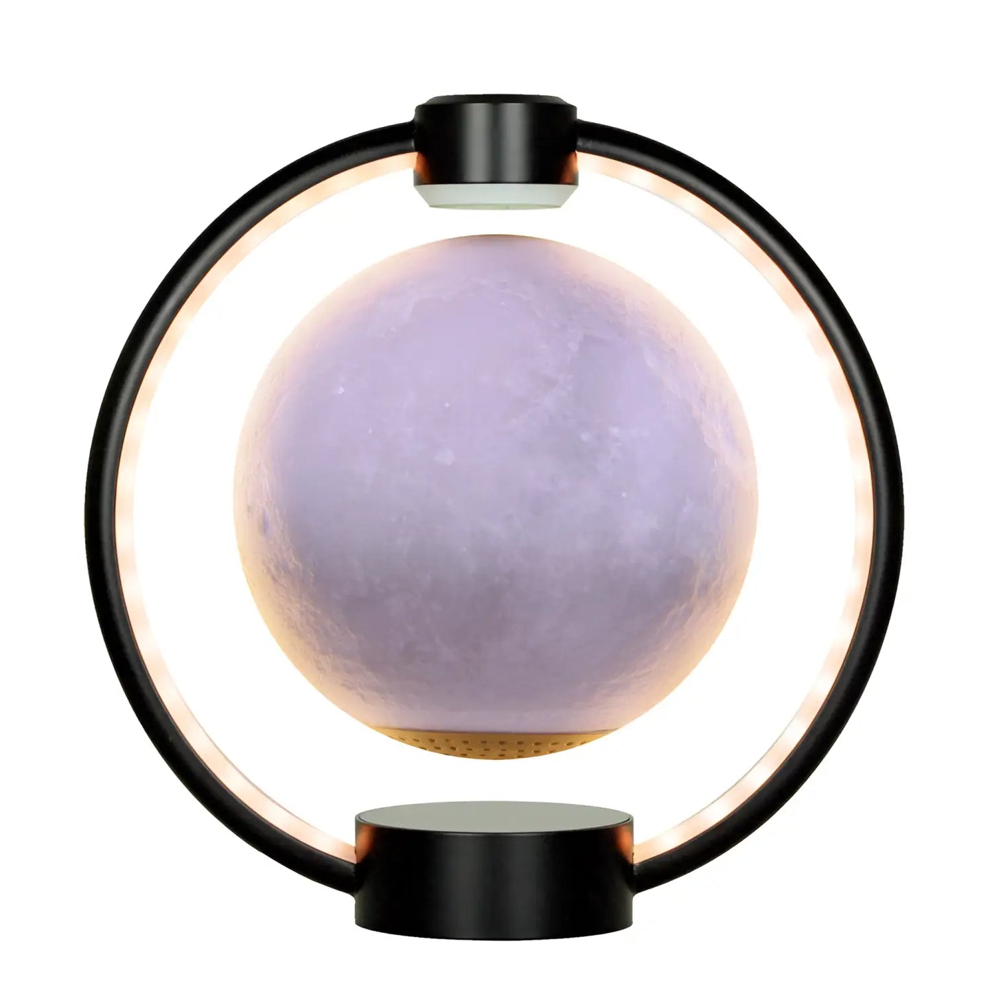 Floating Moon Lamp with Bluetooth Speaker and Colorful Lights