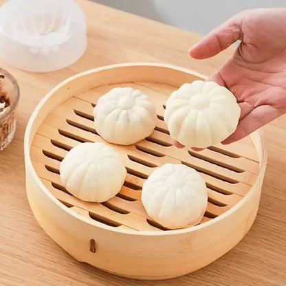 Floral and shell diy dumpling maker kitchen baozi mold