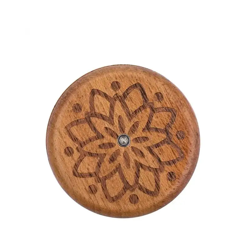 Floral engraved wooden french bread lame kitchen dough scorer set
