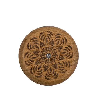 Floral engraved wooden french bread lame kitchen dough scorer set